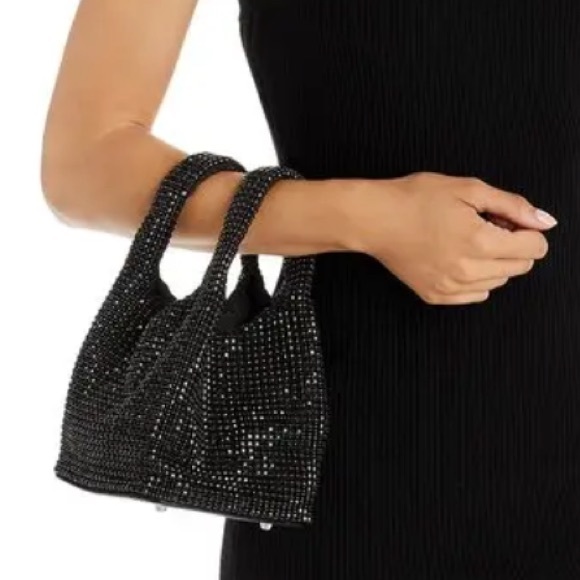 AQUA Mini Crystal Crossbody - Picture 4 of 12